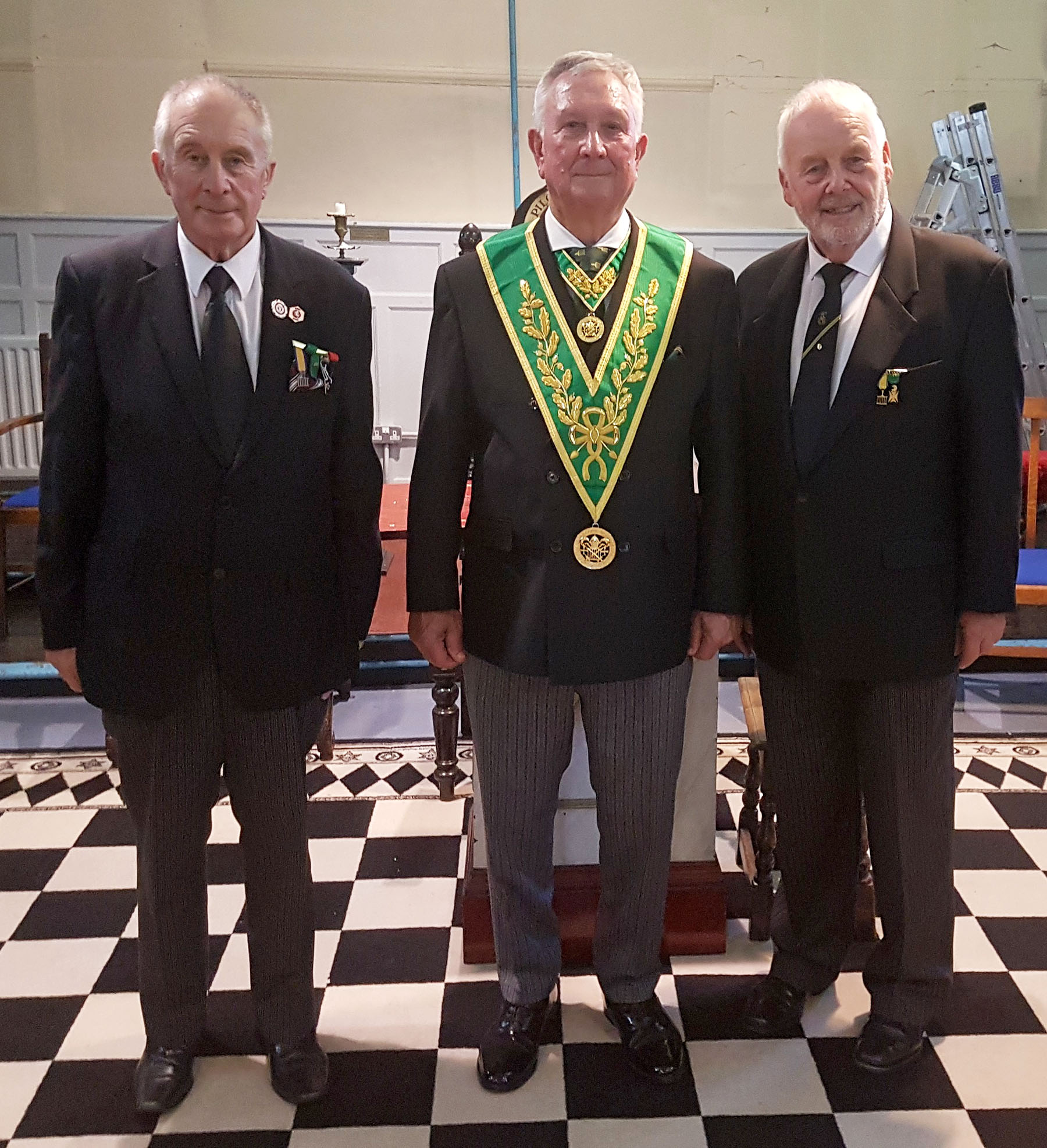 The Deputy District Grand Prefect Visits Paddock Wood Council 88