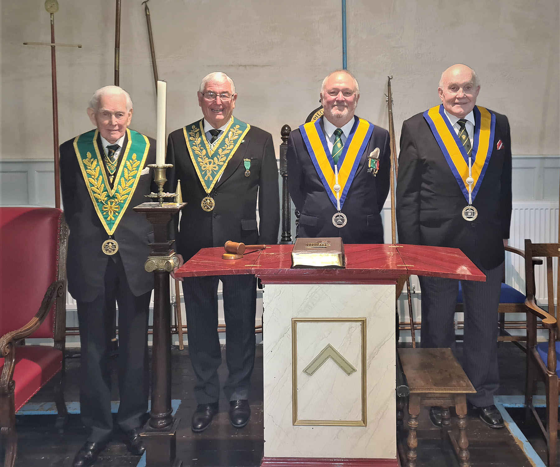 The Installation meeting for the Paddock Wood Council, No. 88