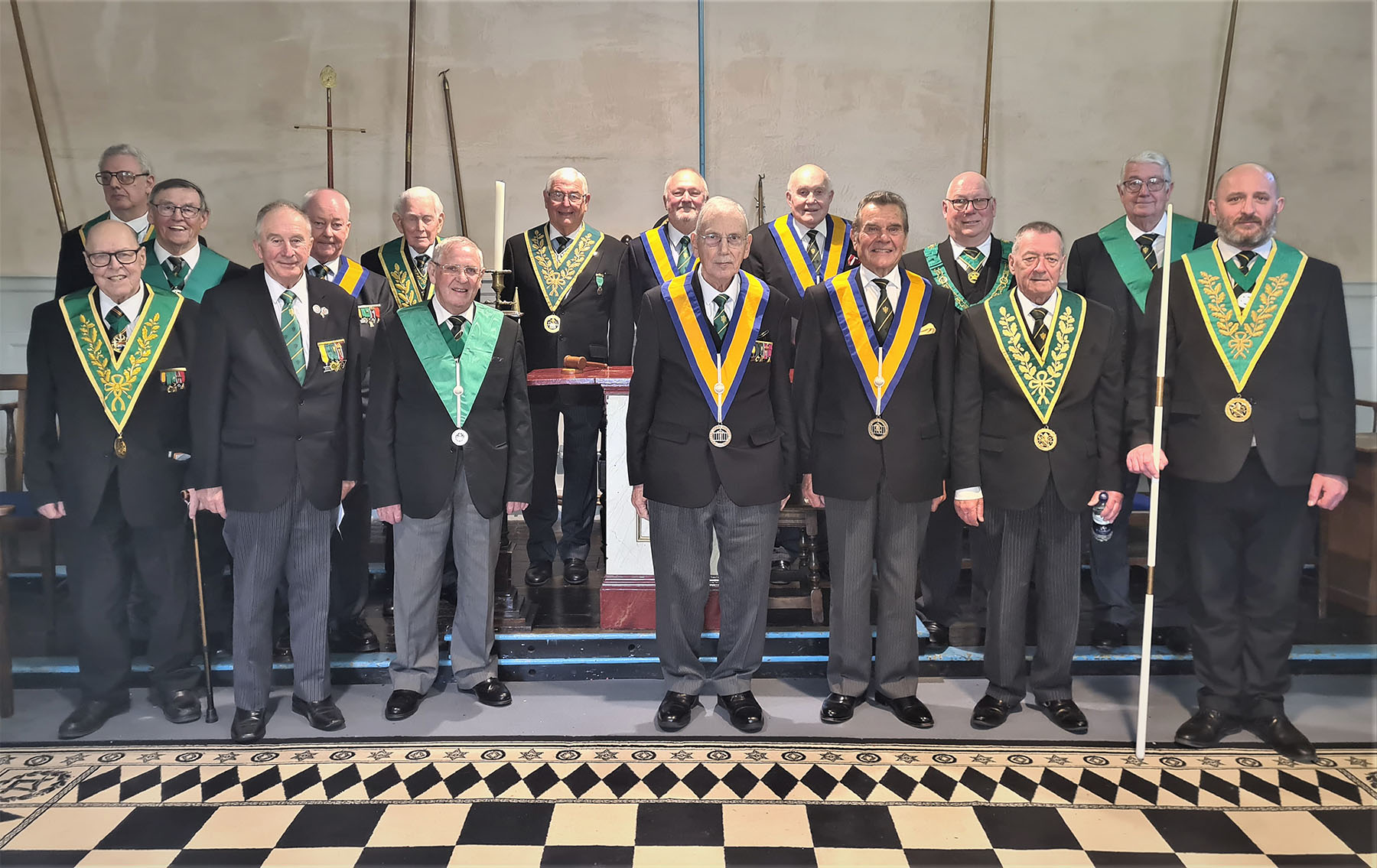 The Installation meeting for the Paddock Wood Council, No. 88