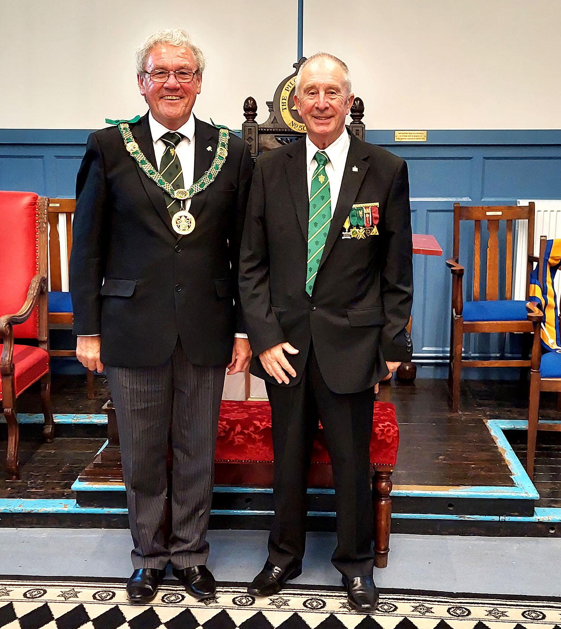 Paddock Wood Council No 88 welcomes the District Grand Prefect