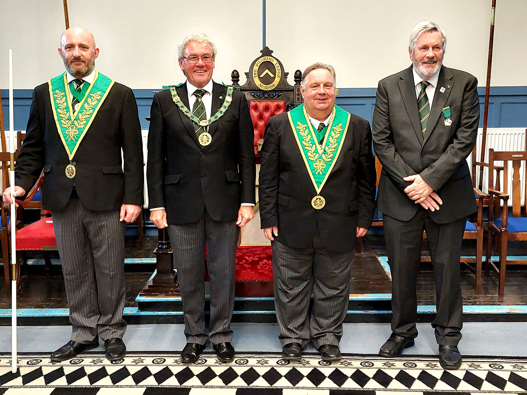 Paddock Wood Council No 88 welcomes the District Grand Prefect