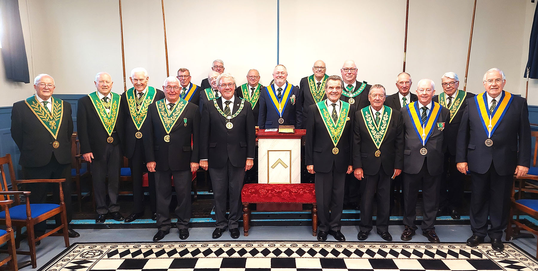 Paddock Wood Council No 88 welcomes the District Grand Prefect