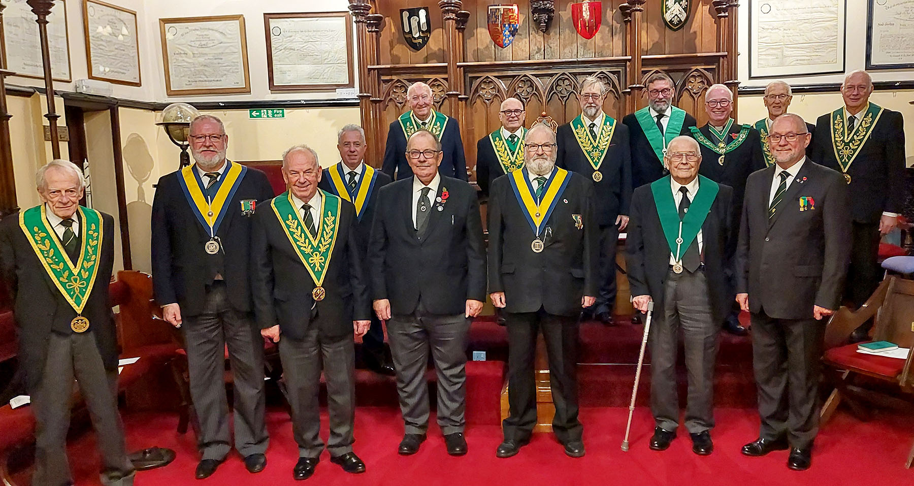 Canterbury Council 65 Perform the Grand Tilers of Soloman followed by an Installation