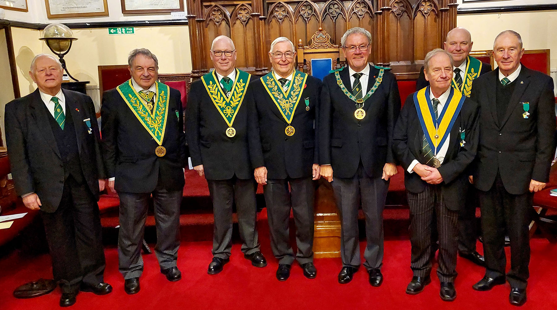 Canterbury Council 65 Perform the Grand Tilers of Soloman followed by an Installation