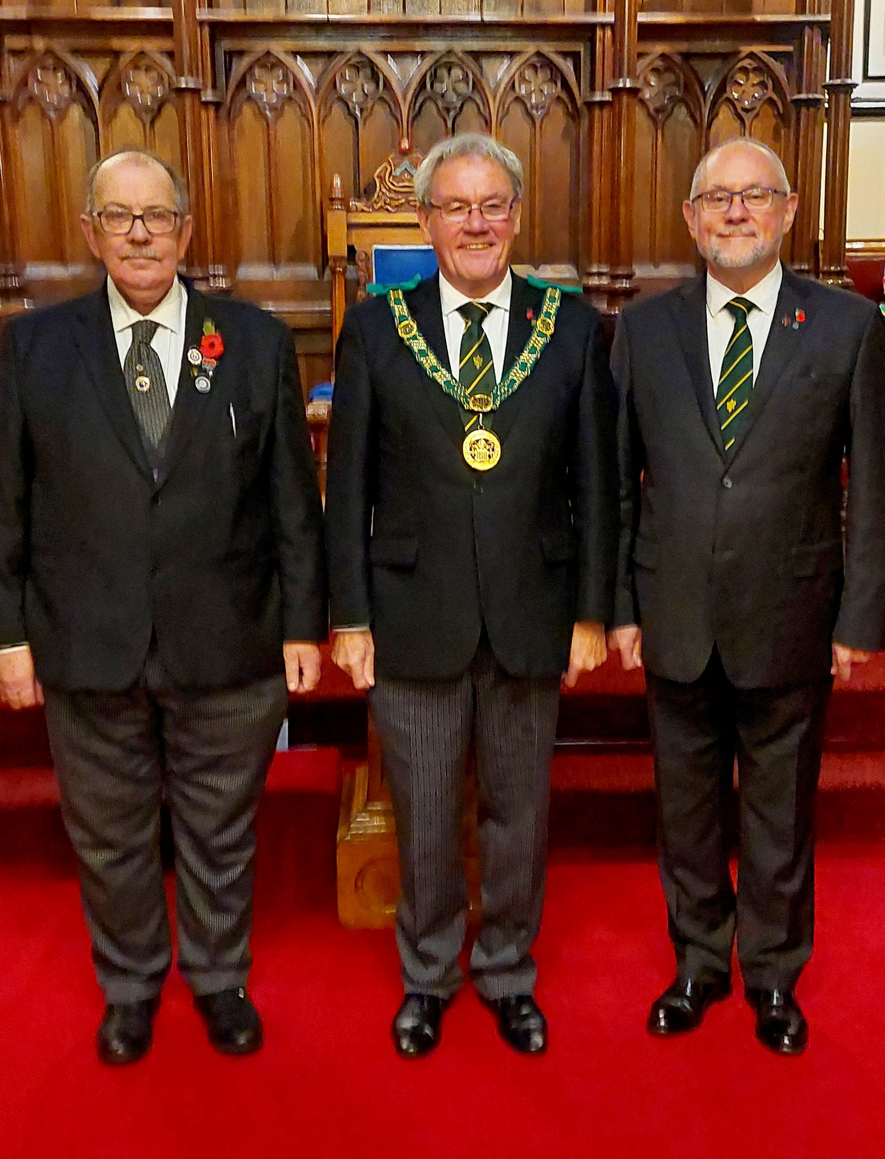 Canterbury Council 65 Perform the Grand Tilers of Soloman followed by an Installation