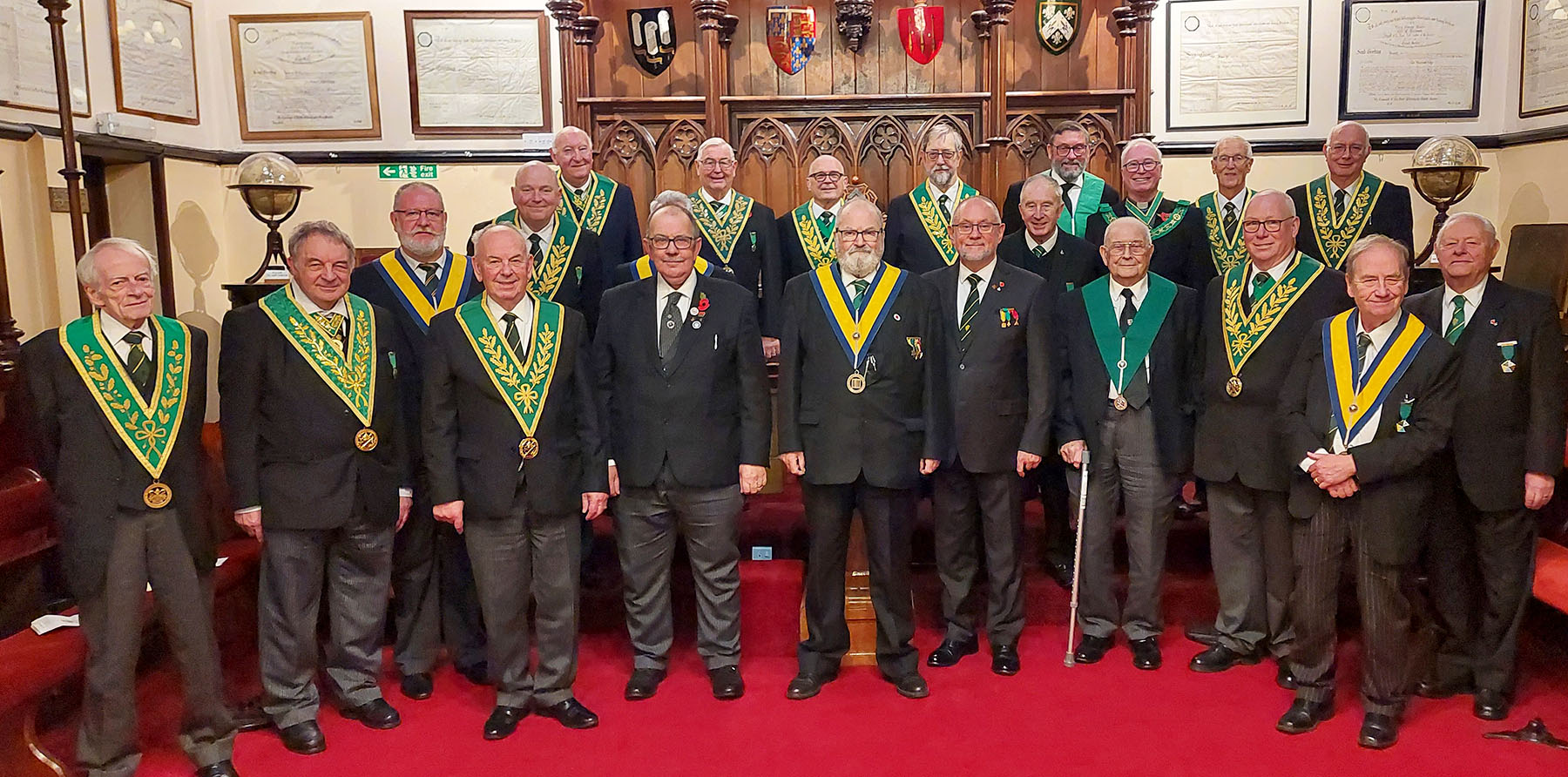 Canterbury Council 65 Perform the Grand Tilers of Soloman followed by an Installation