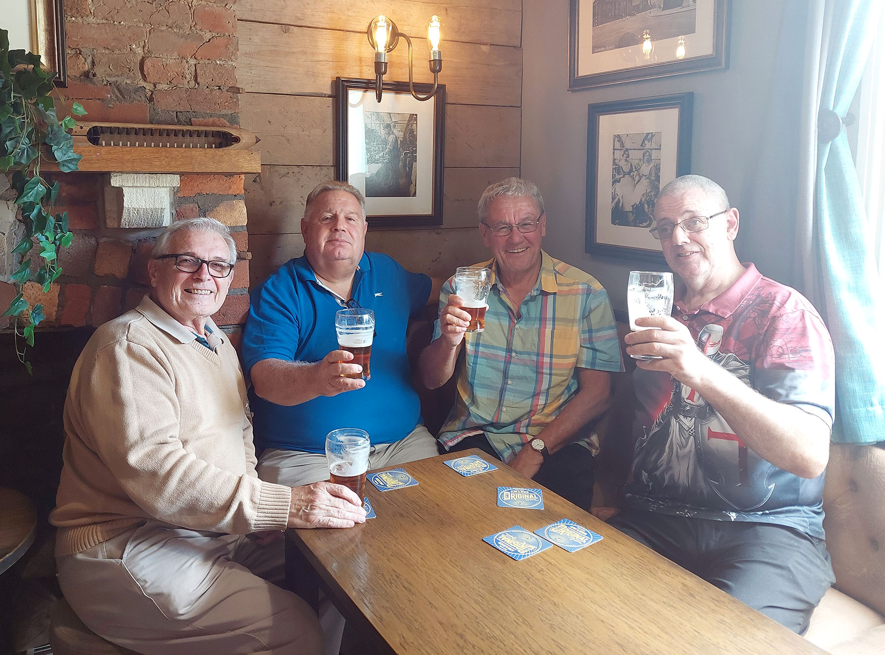 Refreshments on arrival for the Kentish contingent