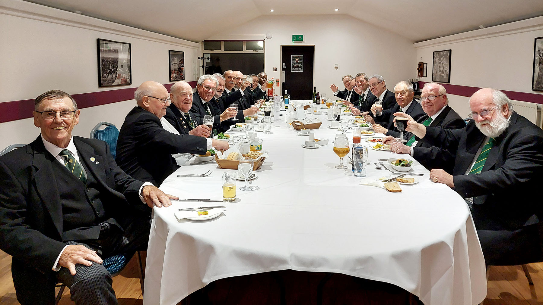 A most delightful festive board enjoyed by the brethren of the West Kent Council and their guests