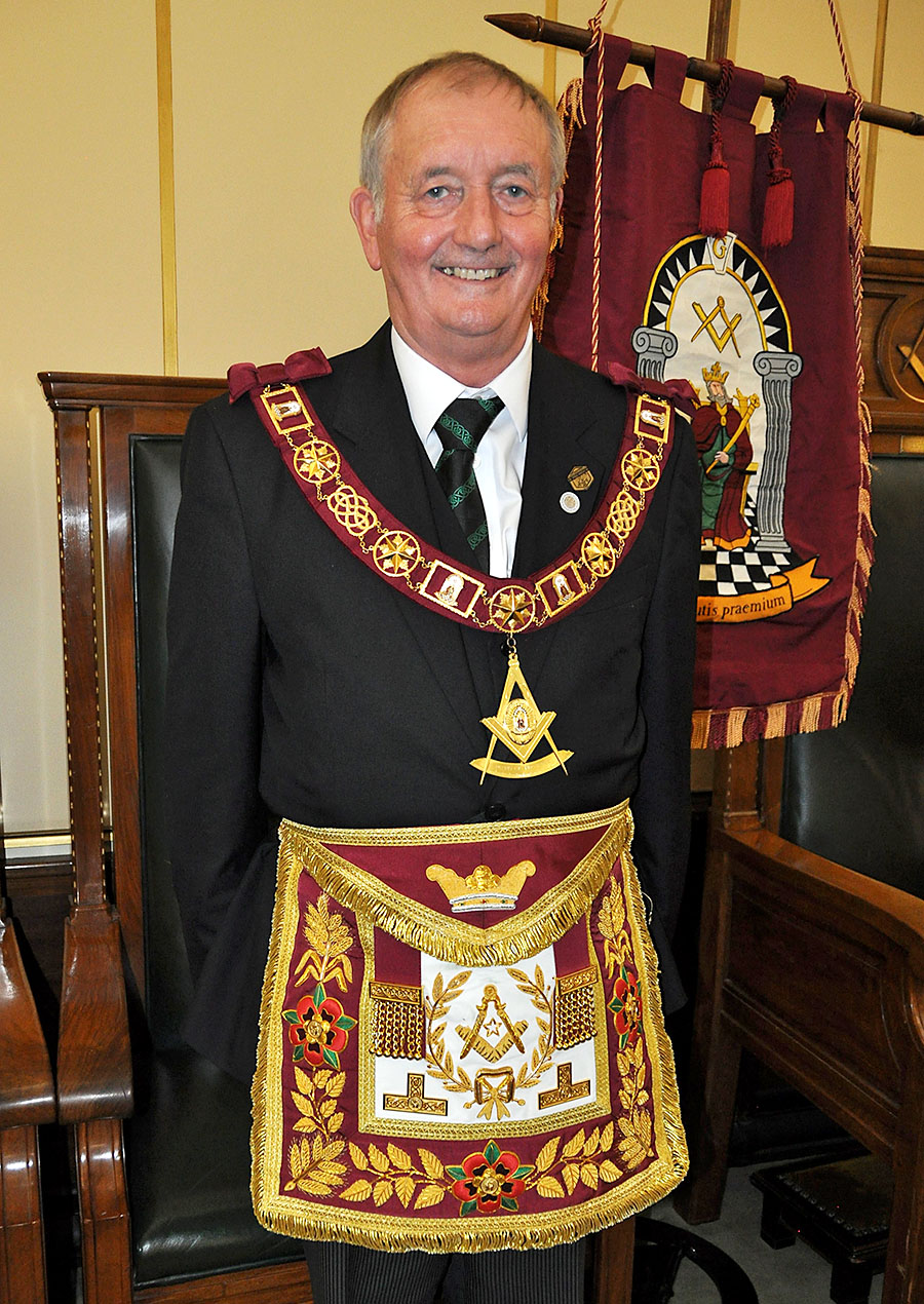 R.W.Bro. Clive Manuel Deputy Grand Master of the Masonic Order of Athelstan