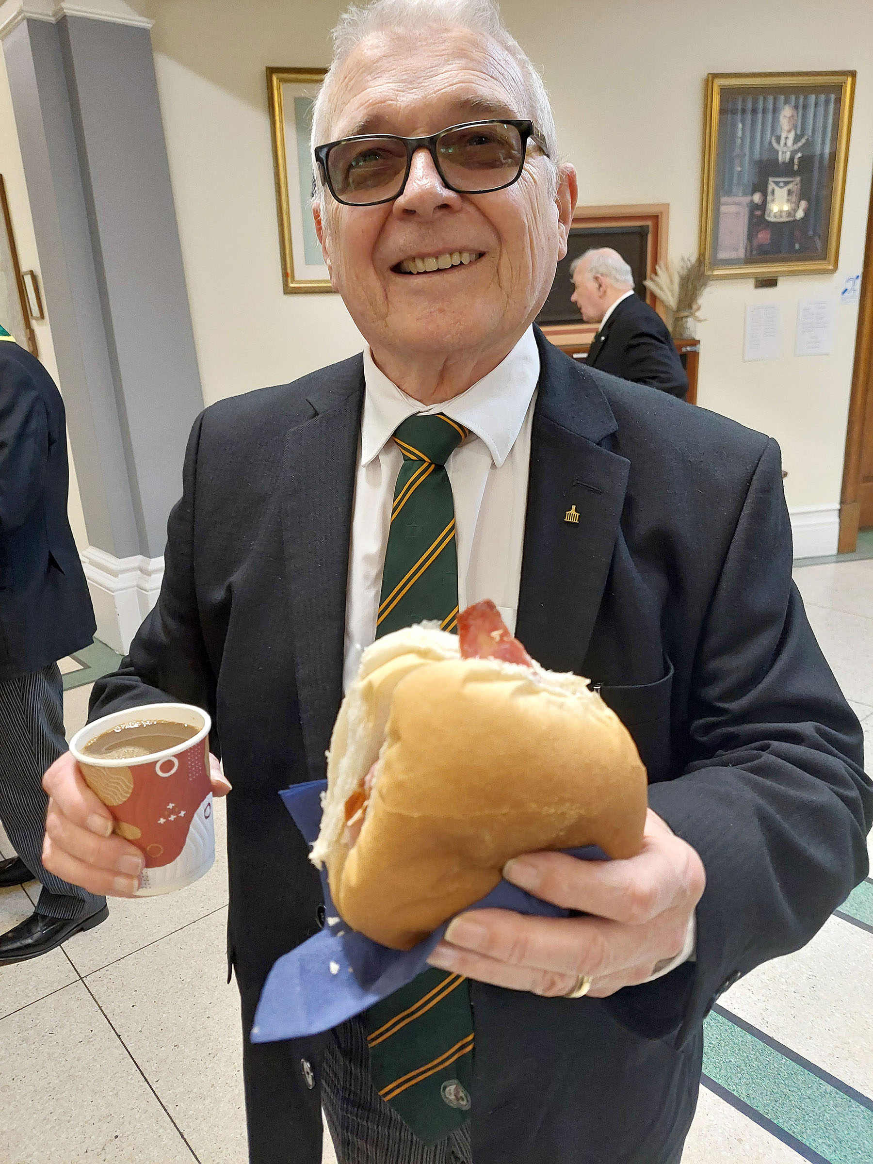 Now this how to start any meeting. At least according to Derek it is