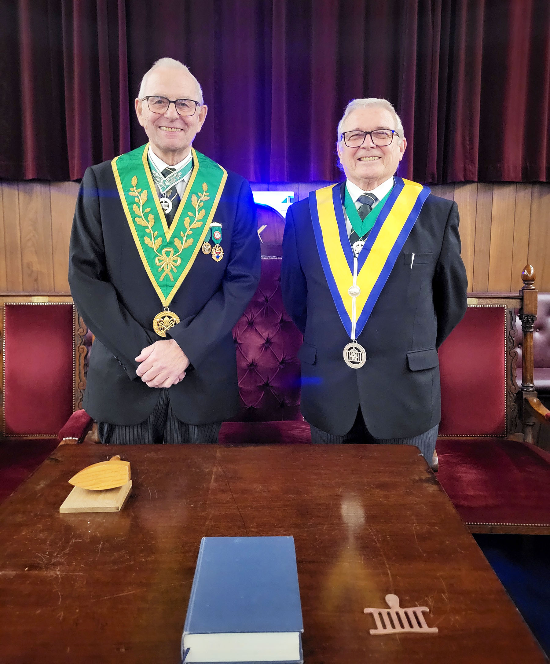 Ralph Apperley and Derek Wilkins